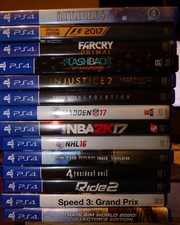 PS4 - 14 Spielepaket in OVP