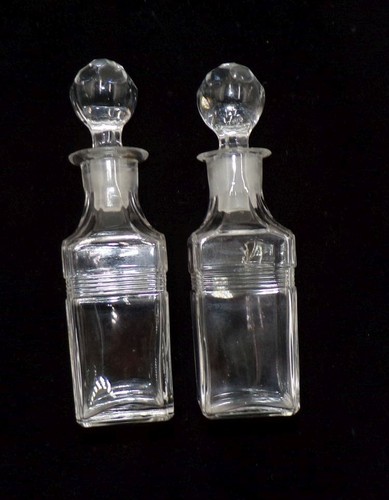 Alte glaskaraffen glas 2 - alte,