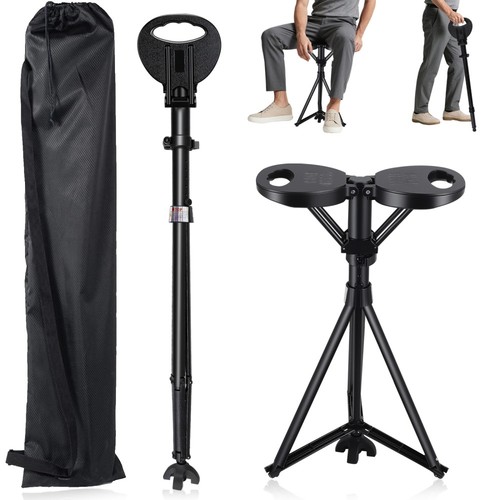 Gehstock mit sitz klappstuhl - mit,