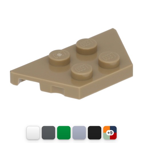 30x lego keil platte - keil,,