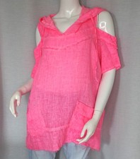 Oversized tunika leinen - oversized,