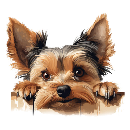 Yorkshire terrier auto - yorkshire,