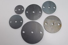 Ankerplatte rund gelocht - rund, 3x