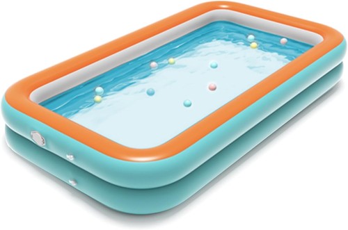 Aufblasbarer pool - aufblasbarer,