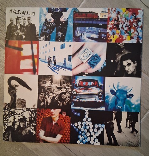 Achtung baby lp - u2,