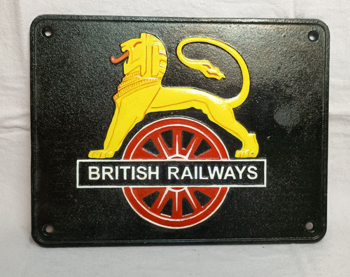 Gusseisen schild british - schild,