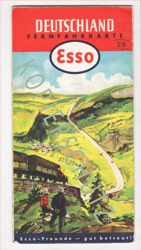 Esso strassenkarte - esso, strassenkarte-