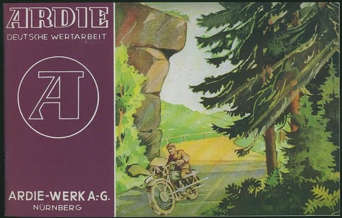 Ardie motorräder 1937 - ardie,