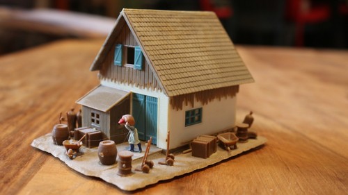 Faller 362 kleine mühle - faller, h0