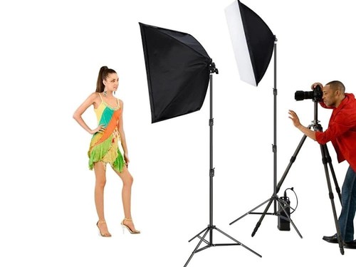 Softbox fotolampen set - fotolampen,