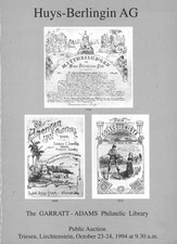 2 Literatur-Auktionskataloge (1994 + 2001)