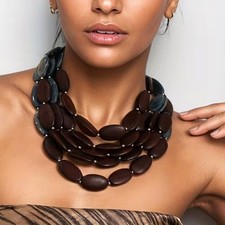 Holz, Acryl ***  Modeschmuck