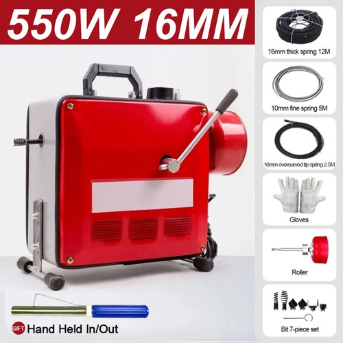 Rohrreinigungsmaschine 550w - rohrreinigungsmaschine,