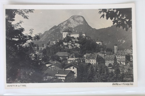 Kufstein tirol burg - ak,