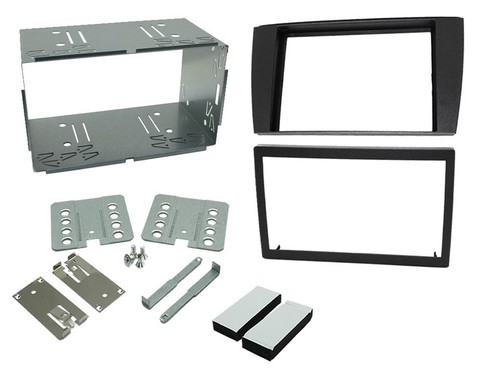 Einbaurahmen set doppel - einbaurahmen, doppel-din