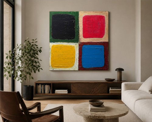 Abraktes bild 80 cm - bild,