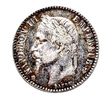 50 Centimes 1864 BB Frankreich
