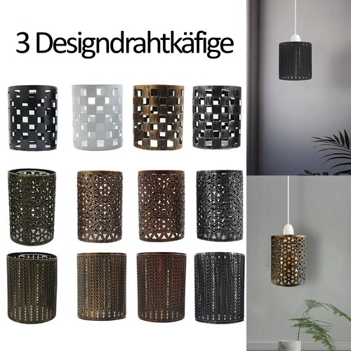 Lampenschirm e27 e14 käfig - e14,