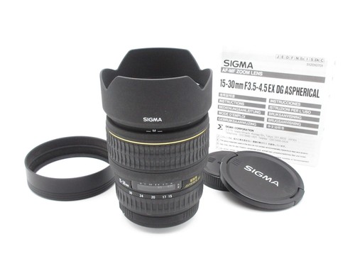 Sigma kpr zoom 30mm - sigma, 15-30mm
