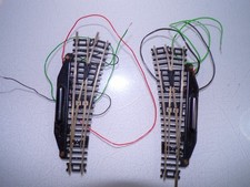 Roco N Gleis Weichenpaar mit