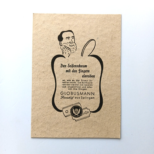 1943 globusmann rasierklingen - 1943,