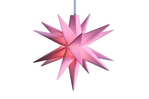 Led weihnachtsstern zacken - weihnachtsstern, 18-zacken