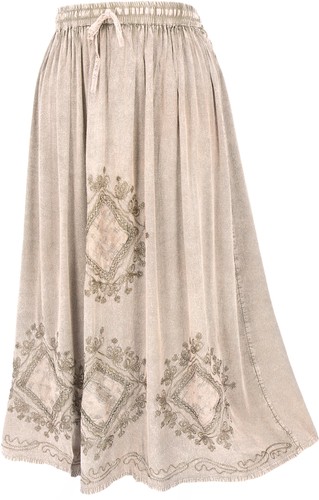 Bestickter boho hippierock - boho,