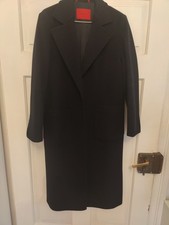 Mantel Max & Co. Blau Wolle Gr. 38 Deutsch