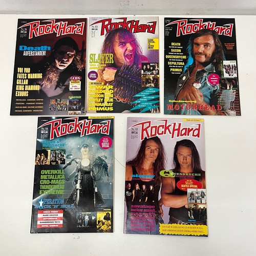 Stück zeitschrift rock hard - -,