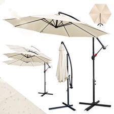 Sonnenschirm Ampelschirm Gartenschirm 350cm Balkonschirm Terrassenschirm