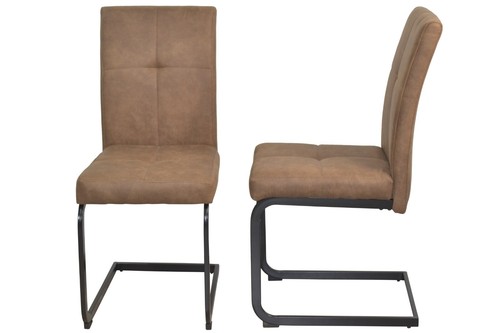 2er set schwingstühle - set, stoff
