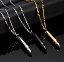 Halskette Patrone Kugel