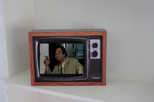 Columbo retro bilderrahmen - retro, tv