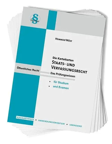 Die karteikarten staats - die, und