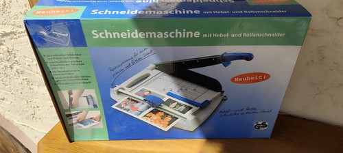 Schneidemaschine mit hebel - schneidemaschine, hebel-