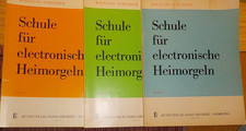 SCHULE FÜR ELEKTRONISCHE HEIMORGELN Bd. 1, 2 & 3 Wolfgang Schneider Musikverl.Ha