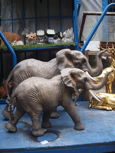 Elefant deko figur - elefant,