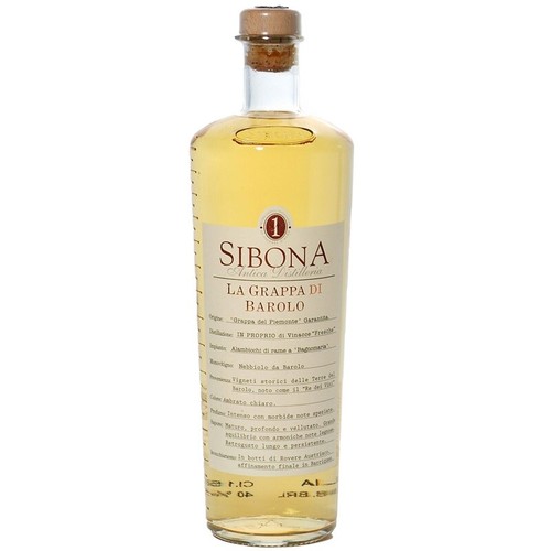 Sibona grappa barolo 5 - di, 1,5