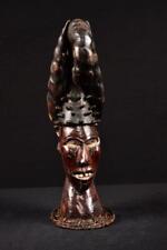 1992 Eine authentische afrikanische Ekoi Kopf Statue Nigeria