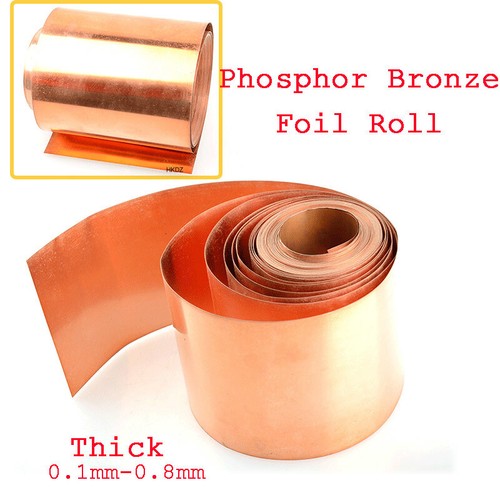 Phosphor bronze blechplatte - bronze,