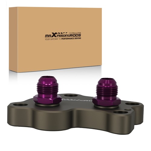 Oil filter plate adapter - oil, an10