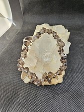 Rauchquarz Splitter Armband