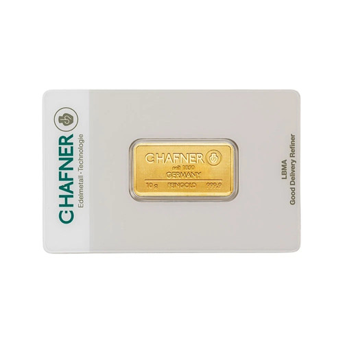 Goldbarren feingold 999 9 - g,