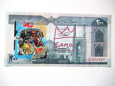 m) J.M. BASQUIAT: BANKNOTE