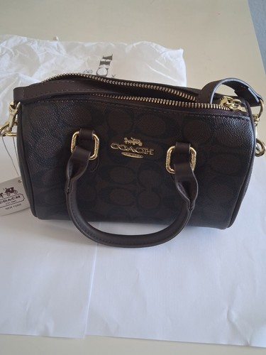 Coach signature canvas mini - coach,