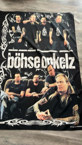 Böhse onkelz flagge 136x96cm - böhse,