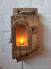 Altholz lampe windlicht - lampe,