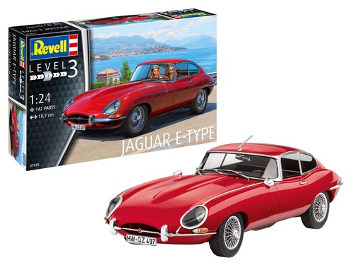 Revell jaguar type coupe - revell,