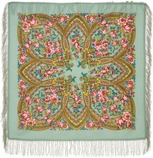 Pavlovo Posad Wolltuch 89x89