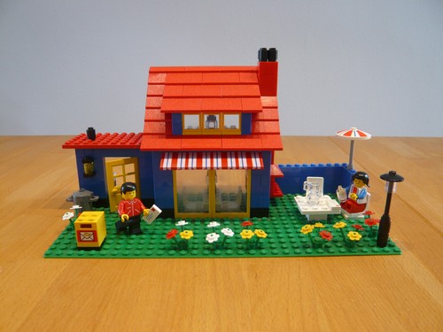 Lego city einfamilienhaus - city, mit